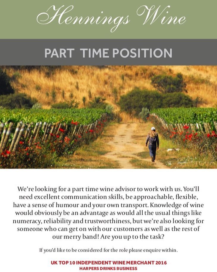 Our Chichester shop are hiring! If you are interested in the role just pop in store and speak to Hannah to find ou… ift.tt/2s9AoXH