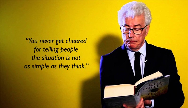 Happy birthday to today! Here are 10 of our favourite quotes from the author. ~  