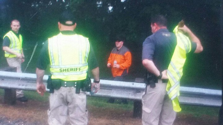 Pickens Sheriff officers searching for missing woman at Highway 515 overlook near Gilmer line.