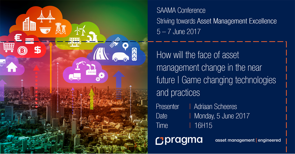 pragmaworld's tweet photo. Up next @SAAMA_Conf Adriaan Scheeres discusses how the face of #AssetManagement will change in the near future. https://t.co/NP5f29AfnG
