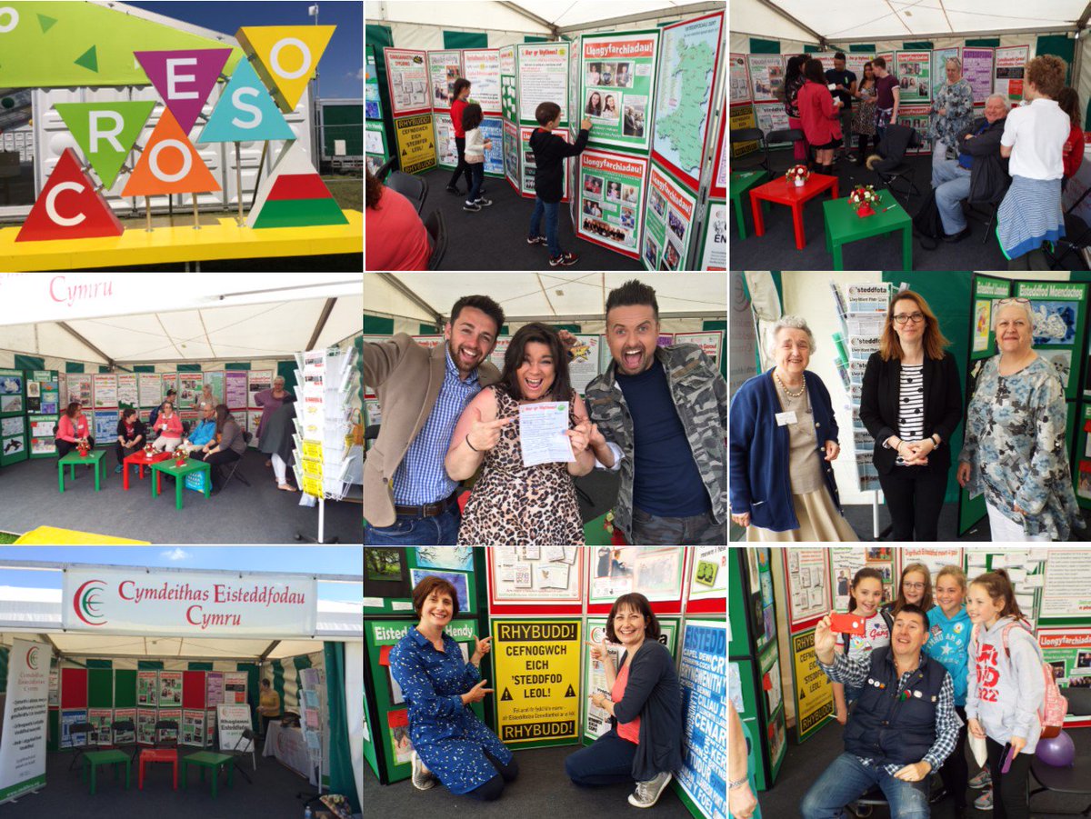 Wthnos wych <a href="/EistUrdd2017/">Eisteddfod Urdd 2017</a> Llongyfarchiadau i bawb! Diolch i bob un fu'n cynorthwyo ar ein stondin hefyd! #steddfota #joio