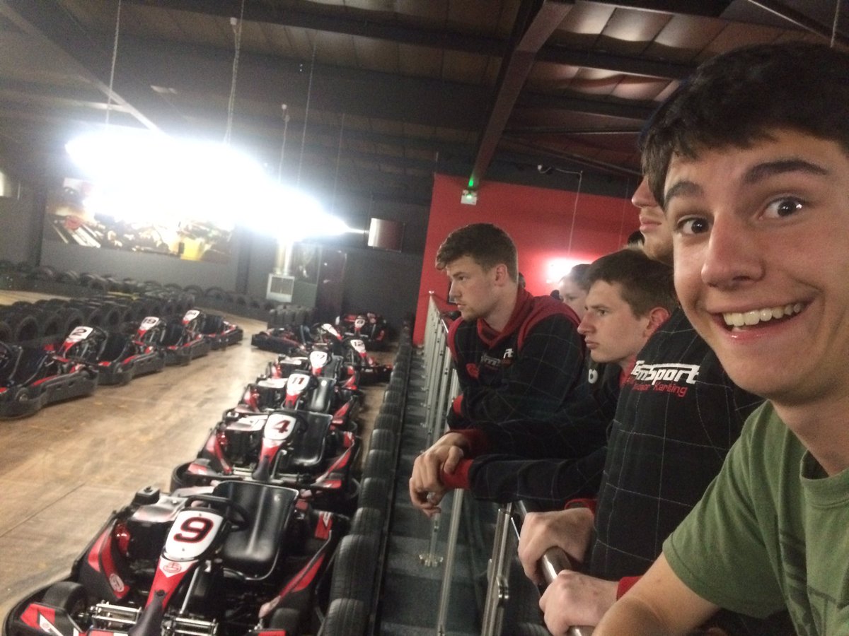 TiroRacing's tweet photo. We all had a great time go-karting last night! Congrats to Matt for setting the fastest lap time! @karting #notjustengineers #teambonding https://t.co/mLASUGpw4J