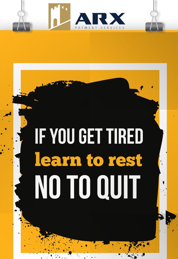 ARX_PaymentServ's tweet photo. Happy Monday! 
#MondayMotivation #NeverQuit #ARXPaymentServices https://t.co/WEwEs3VqmY
