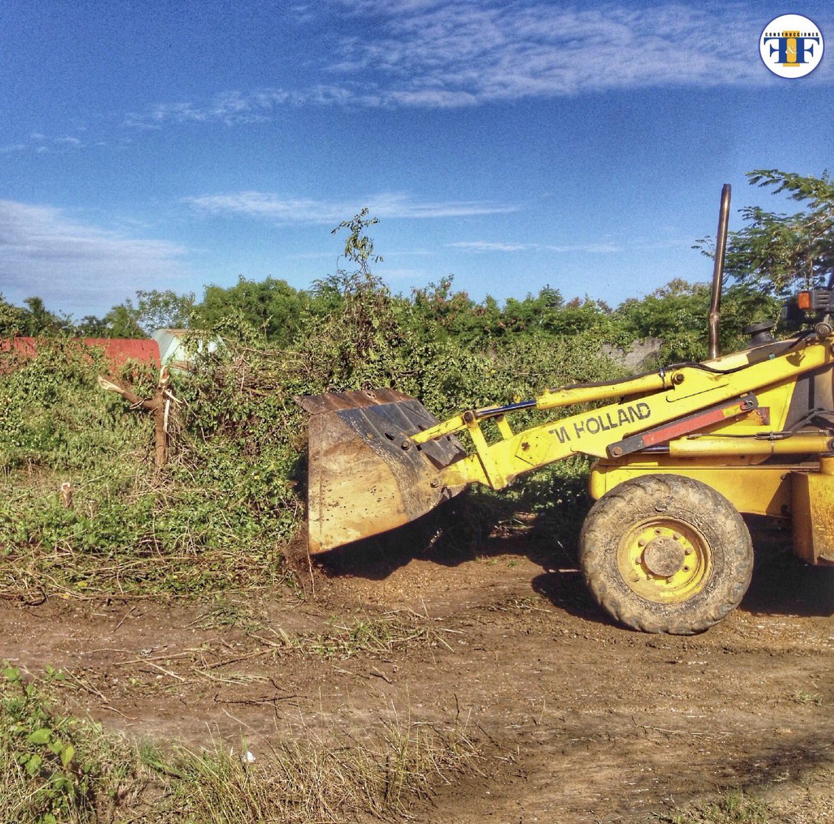 ConstsFF's tweet image. Limpieza del terreno.