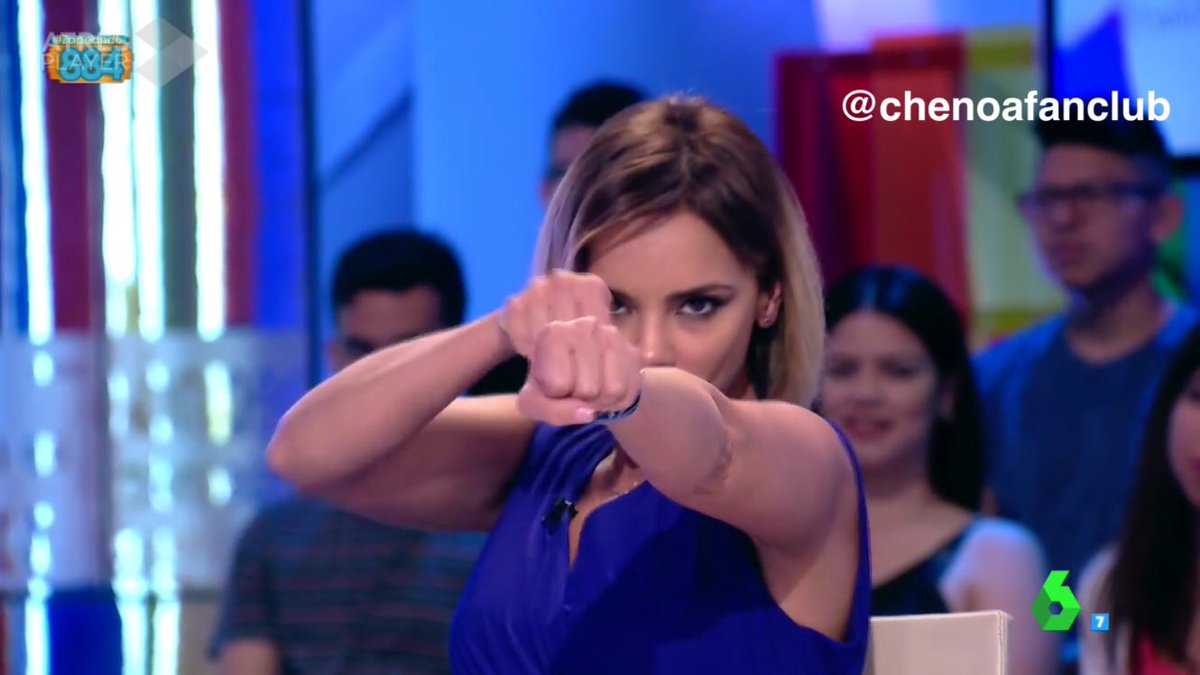chenoafanclub's tweet photo. PRECIOSA frase que ha dicho @Chenoaoficial en #Zapeando884 "El miedo no conseguirá que la música pare nunca" 👏🏼❤️ https://t.co/N0EJFXxrXS