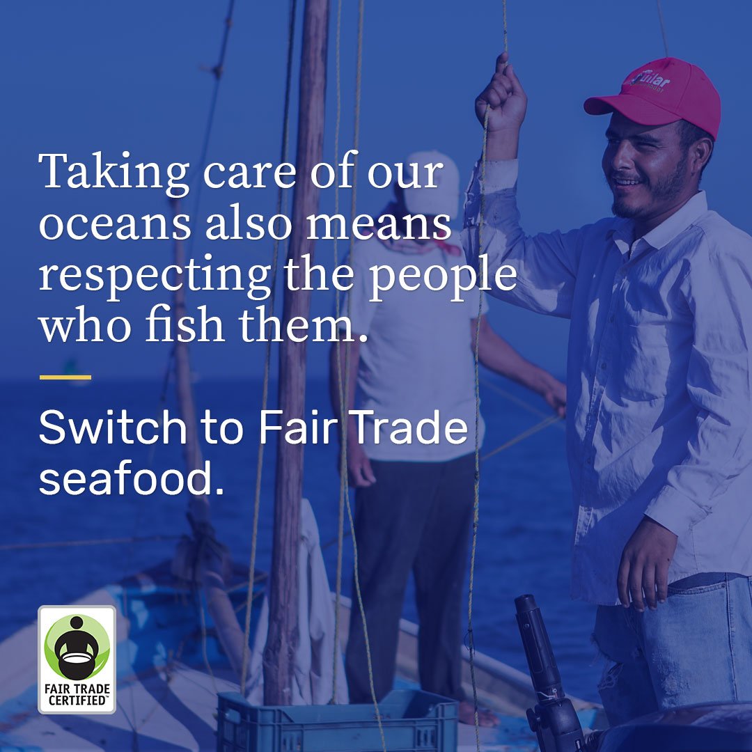 bristolofmaine's tweet photo. We believe in #FairTradeCertified: supporting fishermen and the environment. Make the switch #SeafoodSwitch @FairTradeUSA https://t.co/mrPDKyAxD8