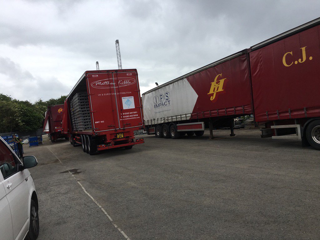 ips_impact's tweet photo. Busy busy- IPS yard looks like a truck stop today! Lots of summer #staginghire going on https://t.co/pqUUduel7l