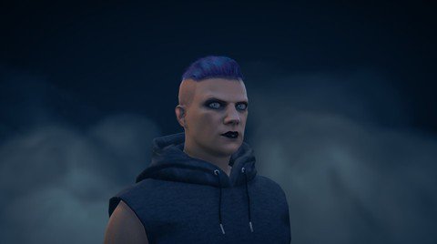 dennisdeadman's tweet photo. guess who is back guys! #RockstarGames #Gtaonline #Snapmatic #thaNASTYsnaps #Quendos what will he do next ;) #TeamEmmmmsie https://t.co/HcQiStmsbT
