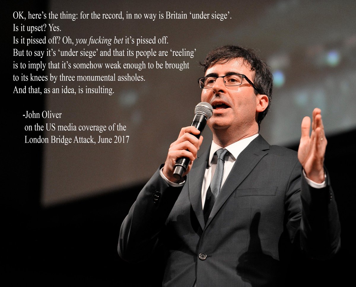 quotespicts's tweet photo. “…in no way is Britain ‘under siege’.” – John Oliver - More at:  https://t.co/p8QwCHAhJs https://t.co/cbJizYCJd5