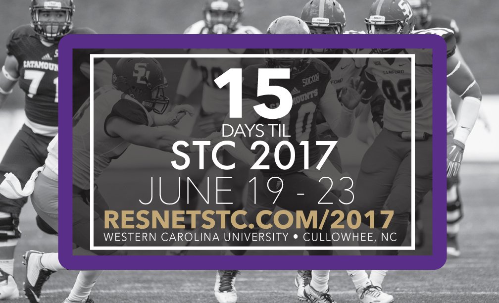 ResNetSTC's tweet image. Only 15 days until STC 2017! We can&apos;t wait for you to get here! To learn more about the conference visit resnetstc.org/2017/.