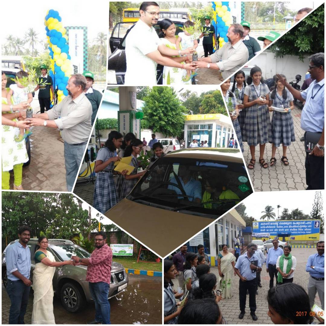 BPCRetailErnaku's tweet photo. Celebrating Environment Day @BPCLimited @singharunbpcl @ravips25 @vrharikishen #GoGreenWithSpeed https://t.co/OBcy2i5lN8