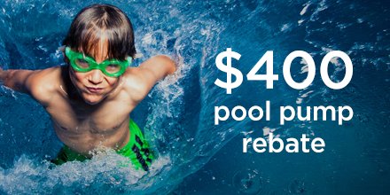 hydroottawa's tweet image. Get a $400 rebate when you upgrade to a variable-speed pool pump. Plus, enjoy savings year after year. #PoolSaver ow.ly/aCL730ckgzV