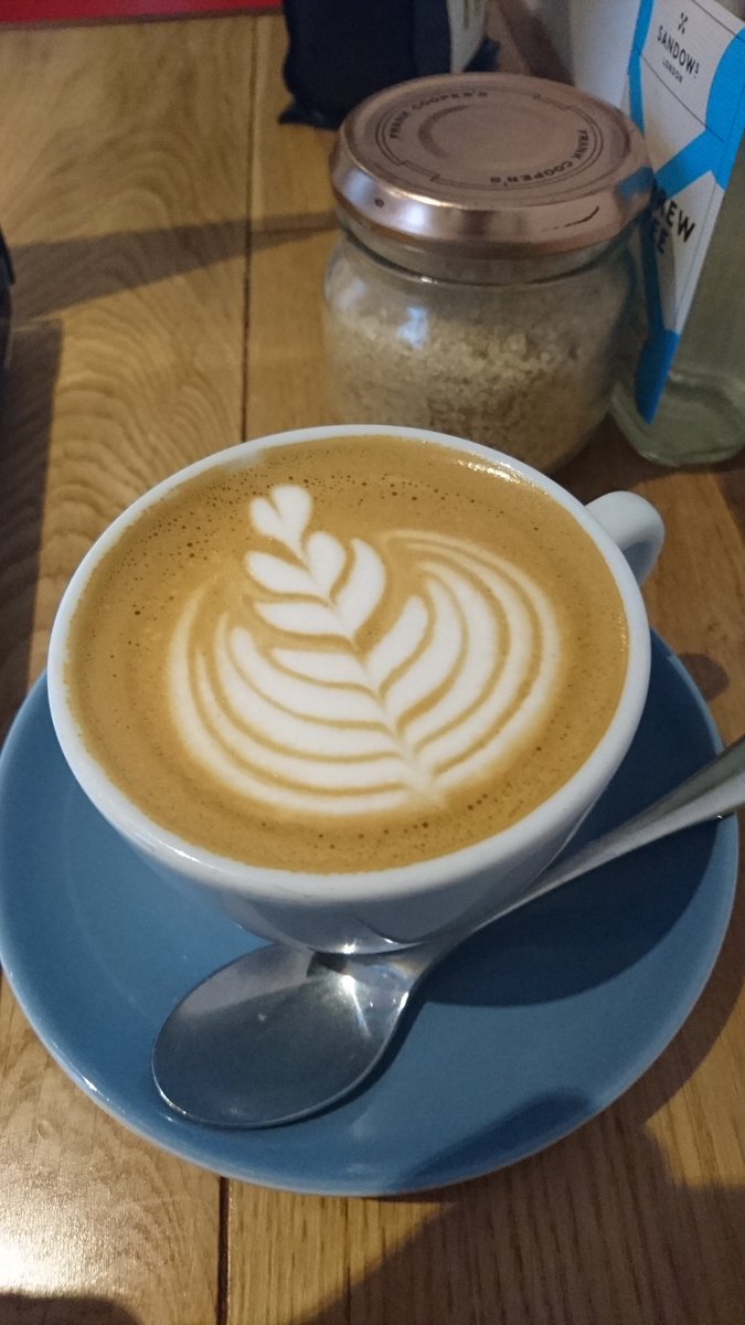 FireFace_Music's tweet photo. Great #Coffee @SteamYard this afternoon #Sheffield #RainyDay https://t.co/Wkh2PzrkXE