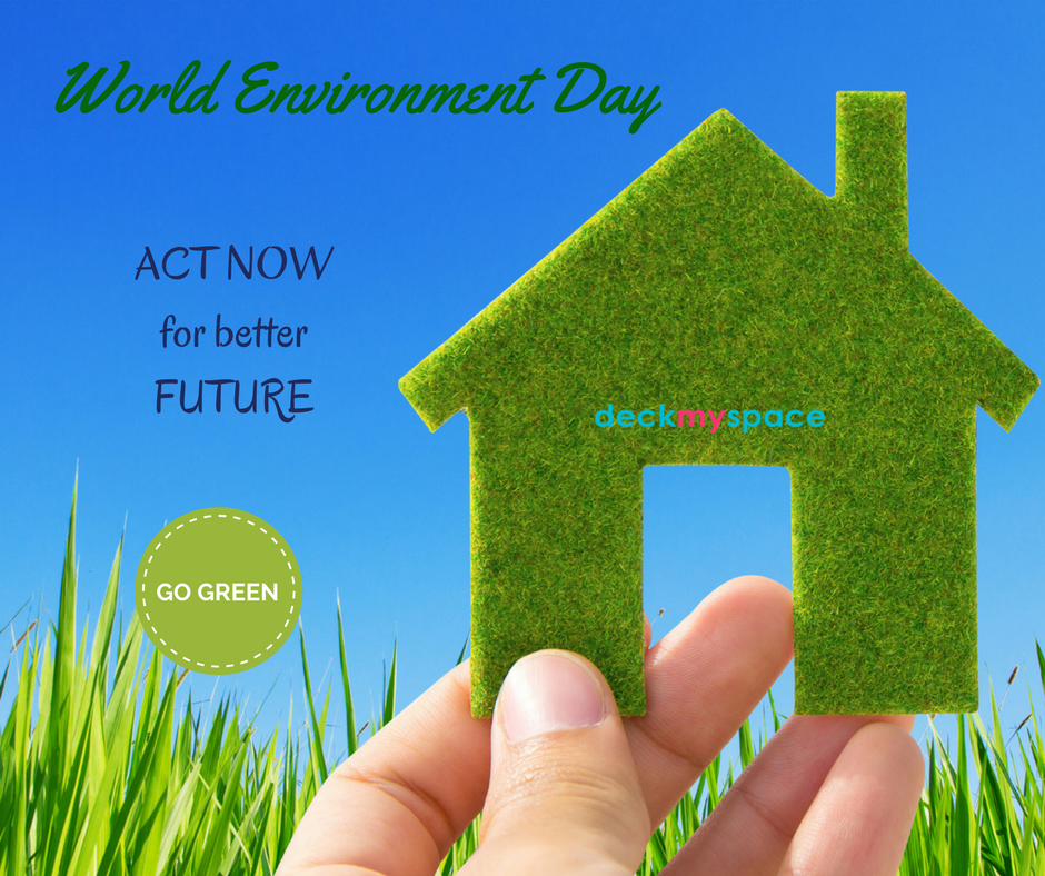 DeckMySpace_DMS's tweet photo. Happy World Environment Day! Get your #ecofriendly Home Interiors designed by DeckMySpace. #interiordesign #homedesign https://t.co/JYsqbUkhdq