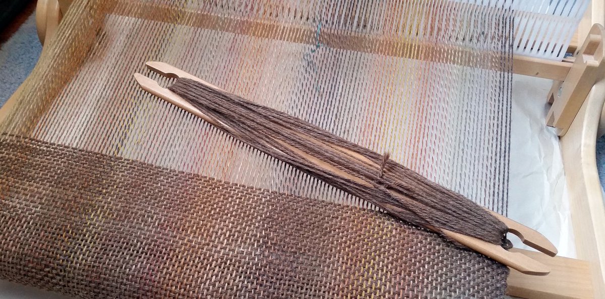 MyYarnBox's tweet photo. #Yarnbox is great for weaving too! This combines some #YarnboxClassic yarns from Feederbrook Farms and Rauma Garn. https://t.co/TgCYTrUOJC