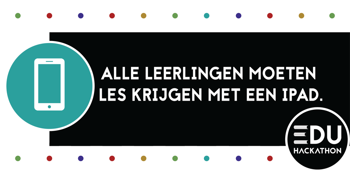 EduHackathon_nl's tweet photo. Eens of oneens? Laat hieronder een reactie achter! https://t.co/TuWE1Vq33M #eduhack #hackathon #eerstdeklas #onderwijs #ict #ipad #education https://t.co/WvkVNm1wHh