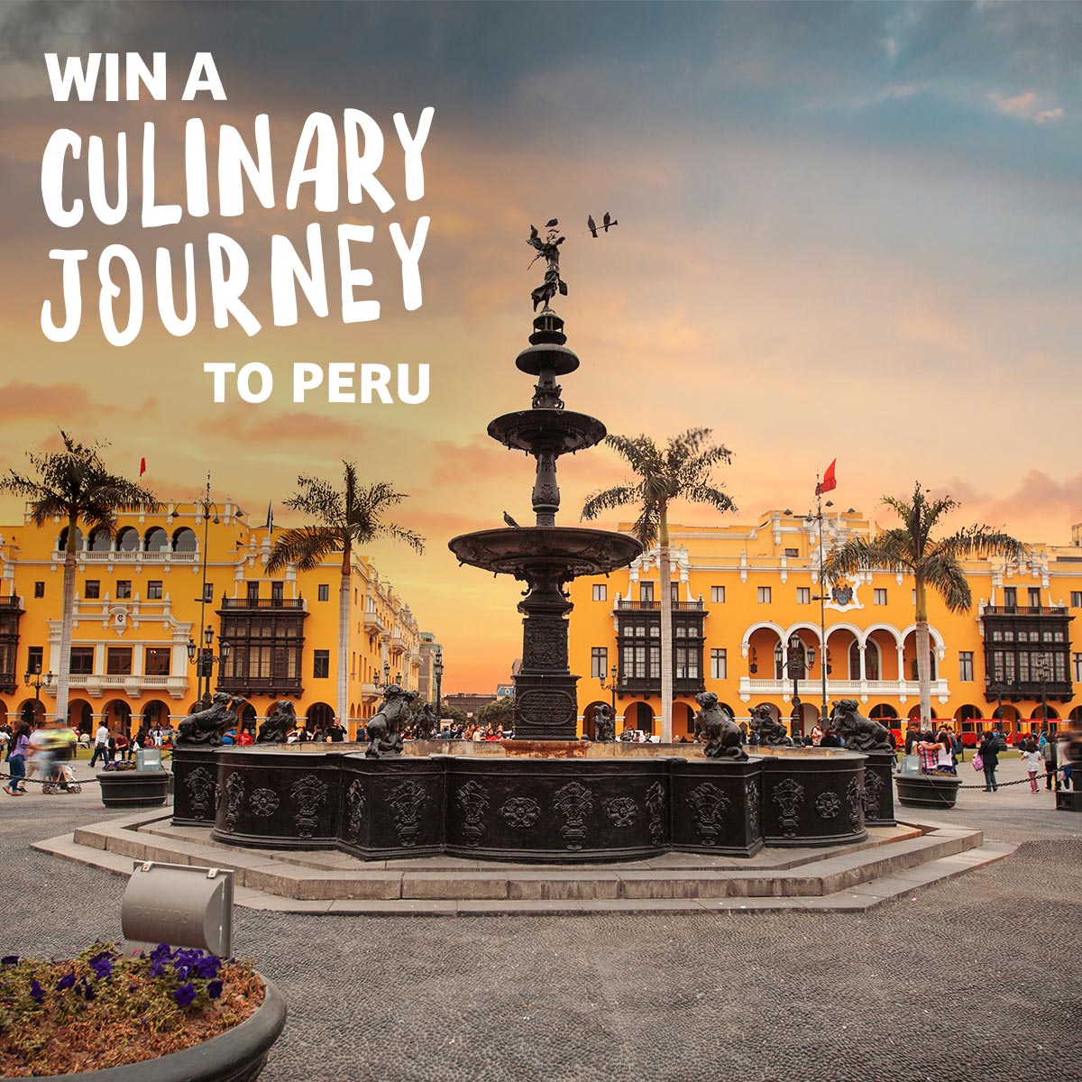 Just1WayTicket's tweet photo. Win an AMAZING 9-day Culinary Adventure in #Peru and get a taste of the local cuisine! ENTER NOW: https://t.co/iqLranVWzT  #MeetMeAtMistura https://t.co/flphKYReD1