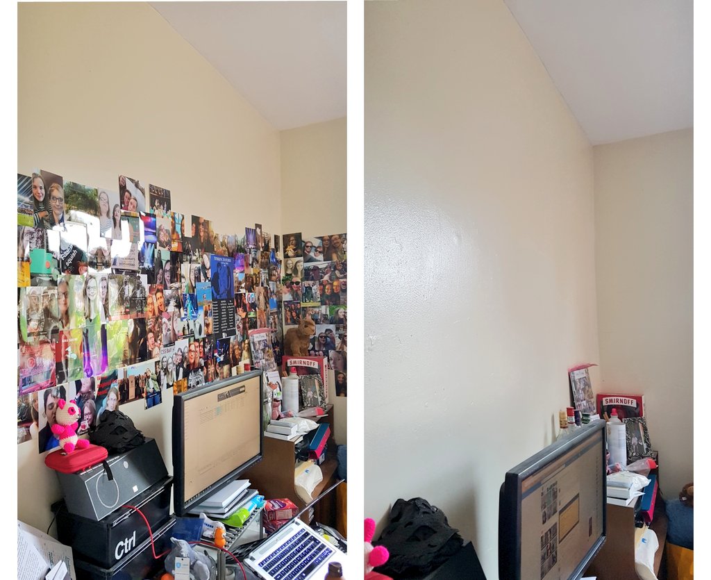bowerhe's tweet photo. 193 photos later - my wall is now as naked as the day I moved in #letthepackingbegin #movingout https://t.co/NdbE1I7XUp