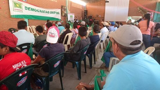 ✅Las estructuras municipales <a href="/DemocratasBo/">Demócratas Bolivia</a> se renuevan en 
#Saipina. 
#LiderandoSantaCruz #ConstruyendoBolivia