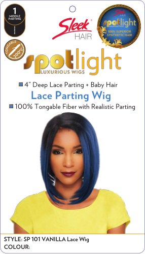 New spotlight  Vanilla  Wig , fashionable cuts with short back and longer sides .
Comfortable and trendy, beautiful colour and Lace Parting