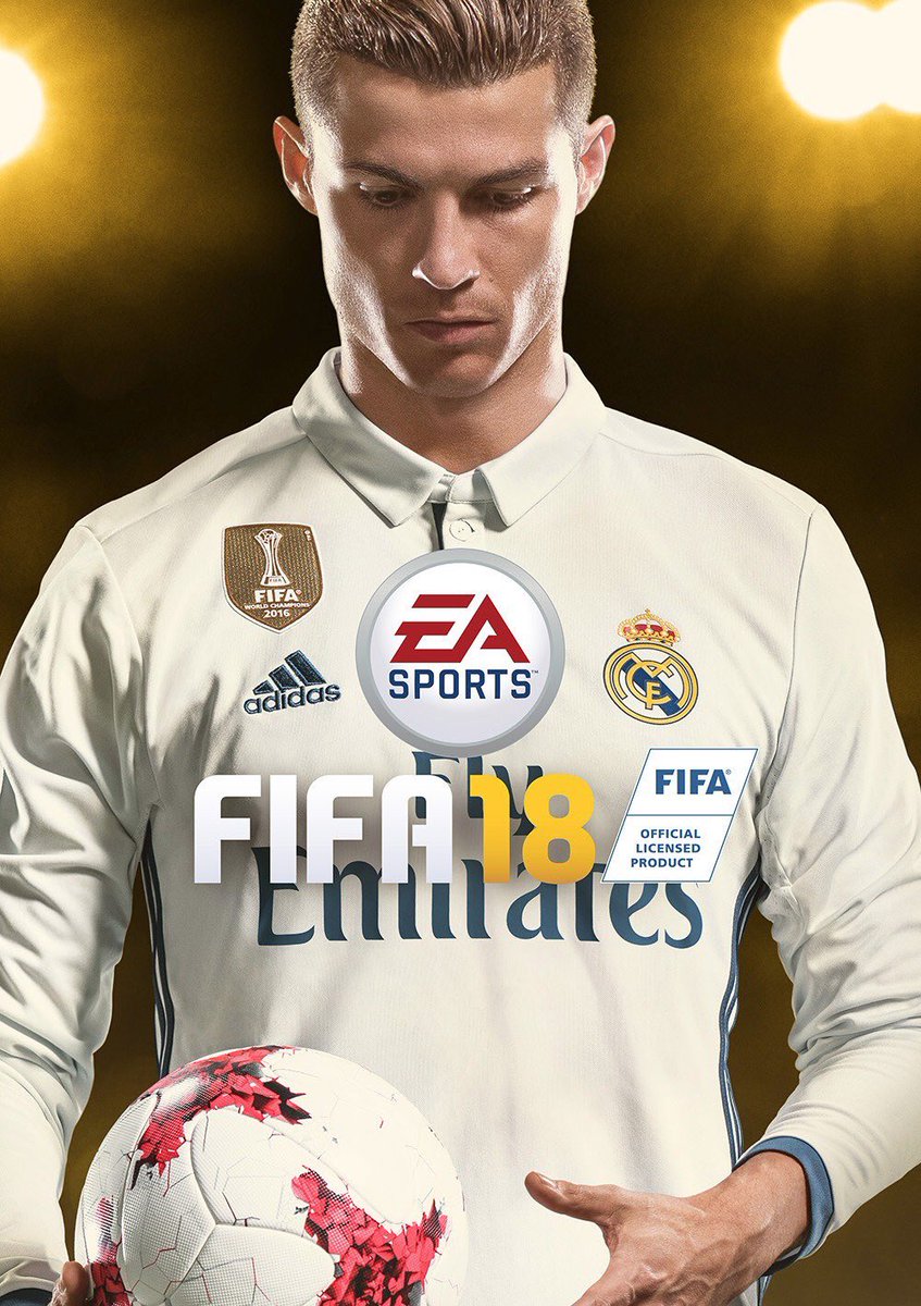 MegaBuzzed's tweet image. Official! @Cristiano will be on the cover of FIFA 18! #fifa18 🎮🎮🎮⚽️