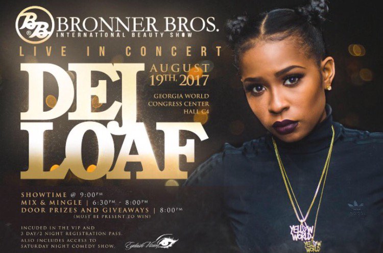Bronner Bros. (@bronnerbros) on Twitter photo Don't miss <a href="/dejloaf/">New Album out Now!</a> LIVE IN CONCERT on Saturday night, August 19th at our Summer Show!!! It will be EPIC!!! Are you registered??! Don't miss <a href="/dejloaf/">New Album out Now!</a> LIVE IN CONCERT on Saturday night, August 19th at our Summer Show!!! It will be EPIC!!! Are you registered??!