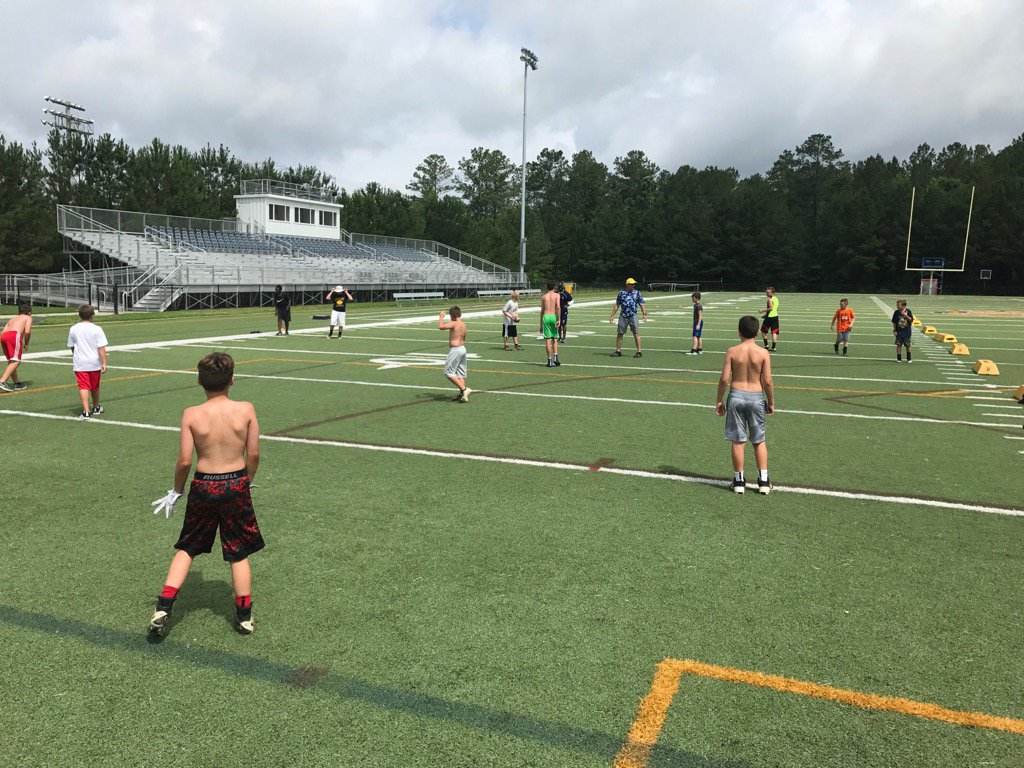 Youth Camp in full effect!!!! #theRUway #RUfootball #WinTheDay