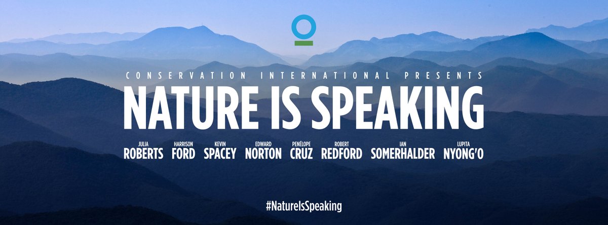ConservationOrg's tweet photo. Listen to our #NatureIsSpeaking films on #WorldEnvironmentDay—because nature doesn't need people, people need nature https://t.co/KYlVNTwxGU https://t.co/eeb11eUCQk