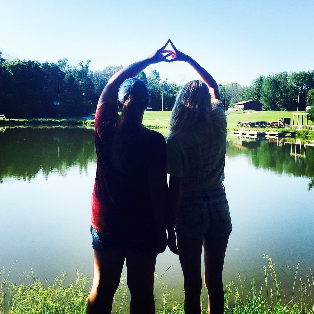 deltazetanku's tweet photo. Our sisters Rachel and Savannah had an amazing time on the Panhellenic Retreat this past weekend! LITF 💗 #DZKB https://t.co/VRypVc44wk
