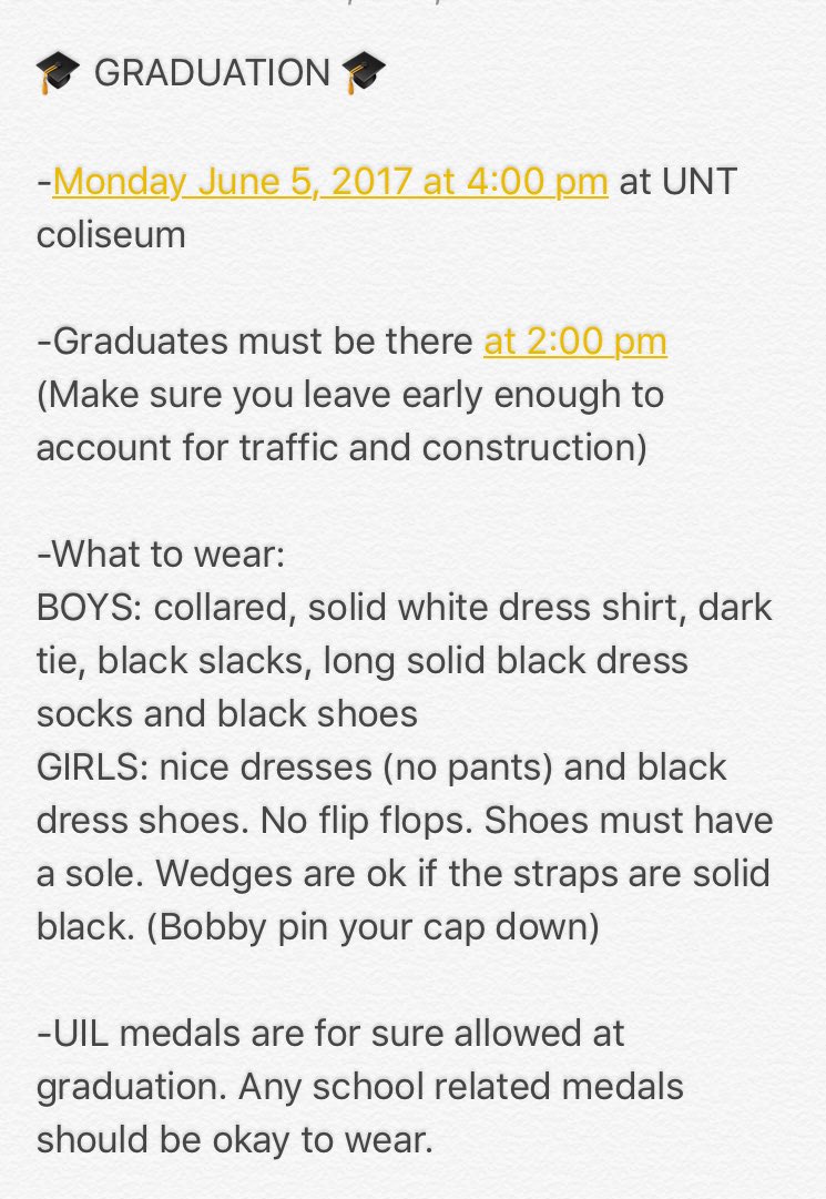 Hebron2017's tweet photo. TODAY'S THE DAY!!! 🎓🎉 Please read through these important reminders regarding graduation and check out the map! https://t.co/kDFqEB8RpH