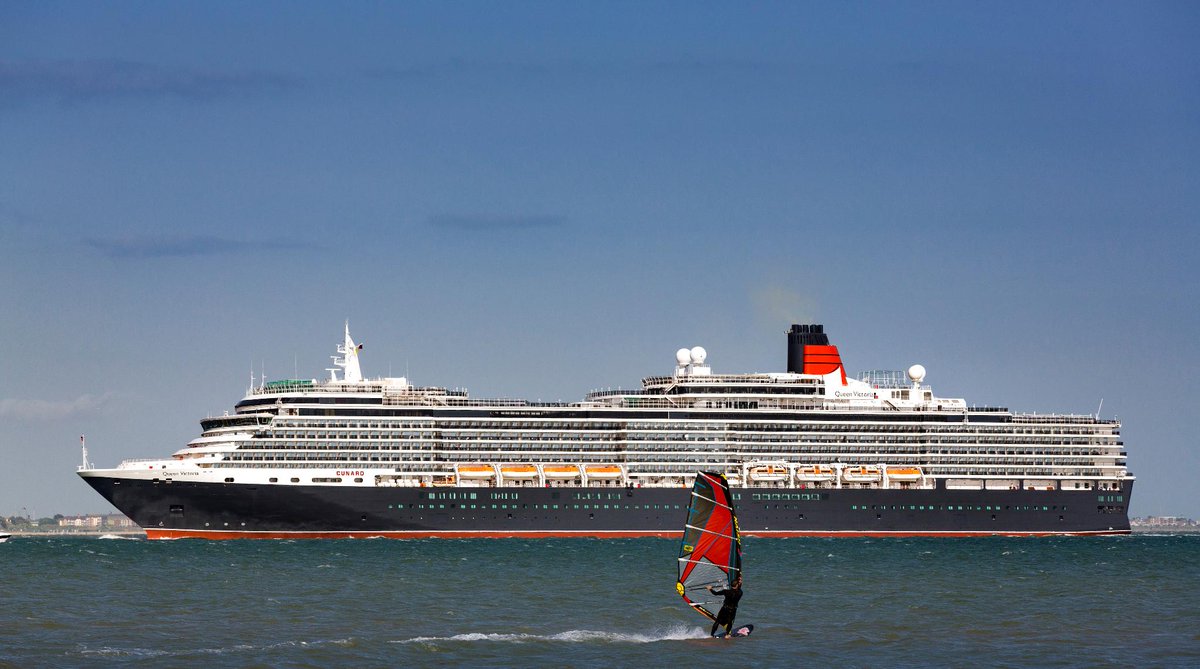 #QV made her much-anticipated return to Southampton this weekend! We will be revealing her stunning new features all week. #RefitForAQueen