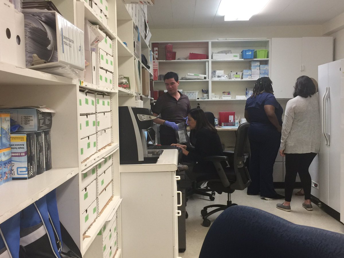 emersonclinical's tweet photo. Team hard at work #clinicaltrials @DrFabian202 https://t.co/Gk3a5QyWEG