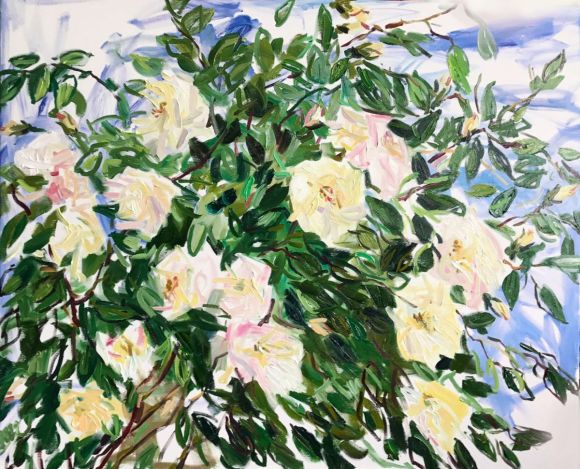 Lilia67830043's tweet photo. Roses in the breeze. via @artfinder @ArtfinderEmma @af_floral #oil #painting #art https://t.co/S1usLdUl9H 🌼 https://t.co/EwD4pI2WZK