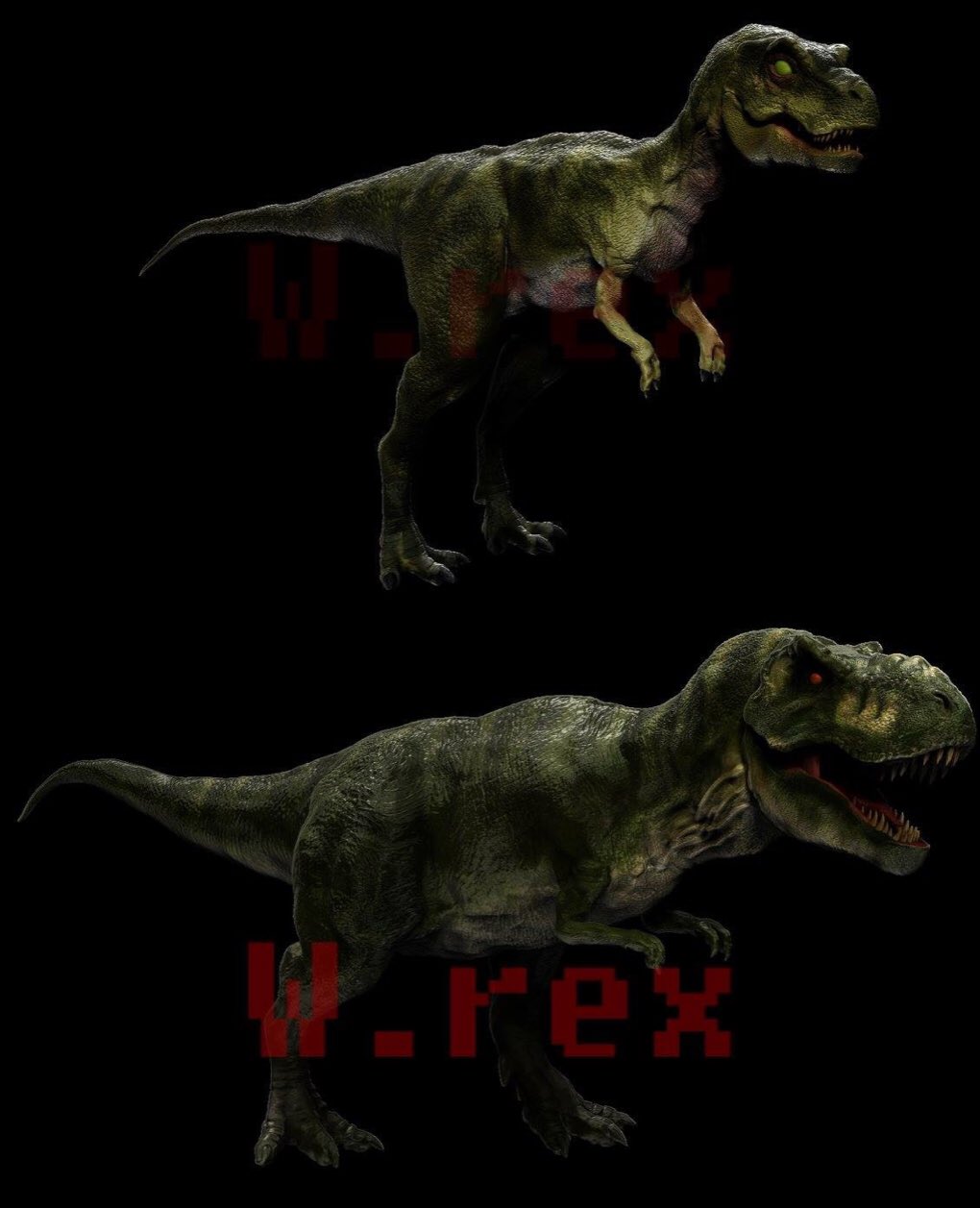 Black T-rex jurassic park by Rodrigovg3 on DeviantArt