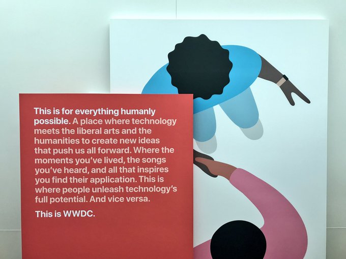 #WWDC2017: "a place where technology meets the liberal arts" (but has to wait in line for two hours first)<a href="/tag/wwdc2017"class="tags">#WWDC2017</a>