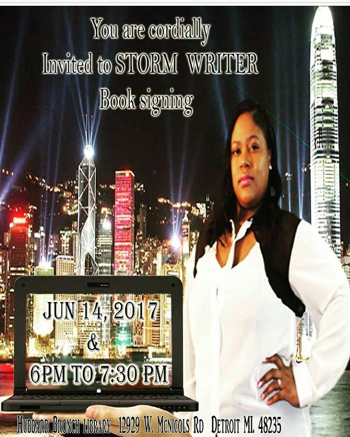 Storm_TheWriter's tweet photo. If you're in the metro Detroit area be here! You dont want to miss out! #BookSigning #InMyBrotherITrust #InGodITrust #StreetLiterature https://t.co/RTpdwIkLlq