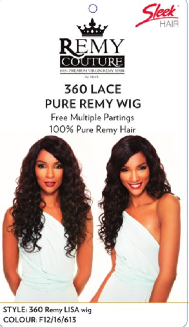 LISA WIG , Remy Couture 360 Lace , pure real High Quality Remy Hair, with Lace from front to the back, parting freely as you like. Best Wig.