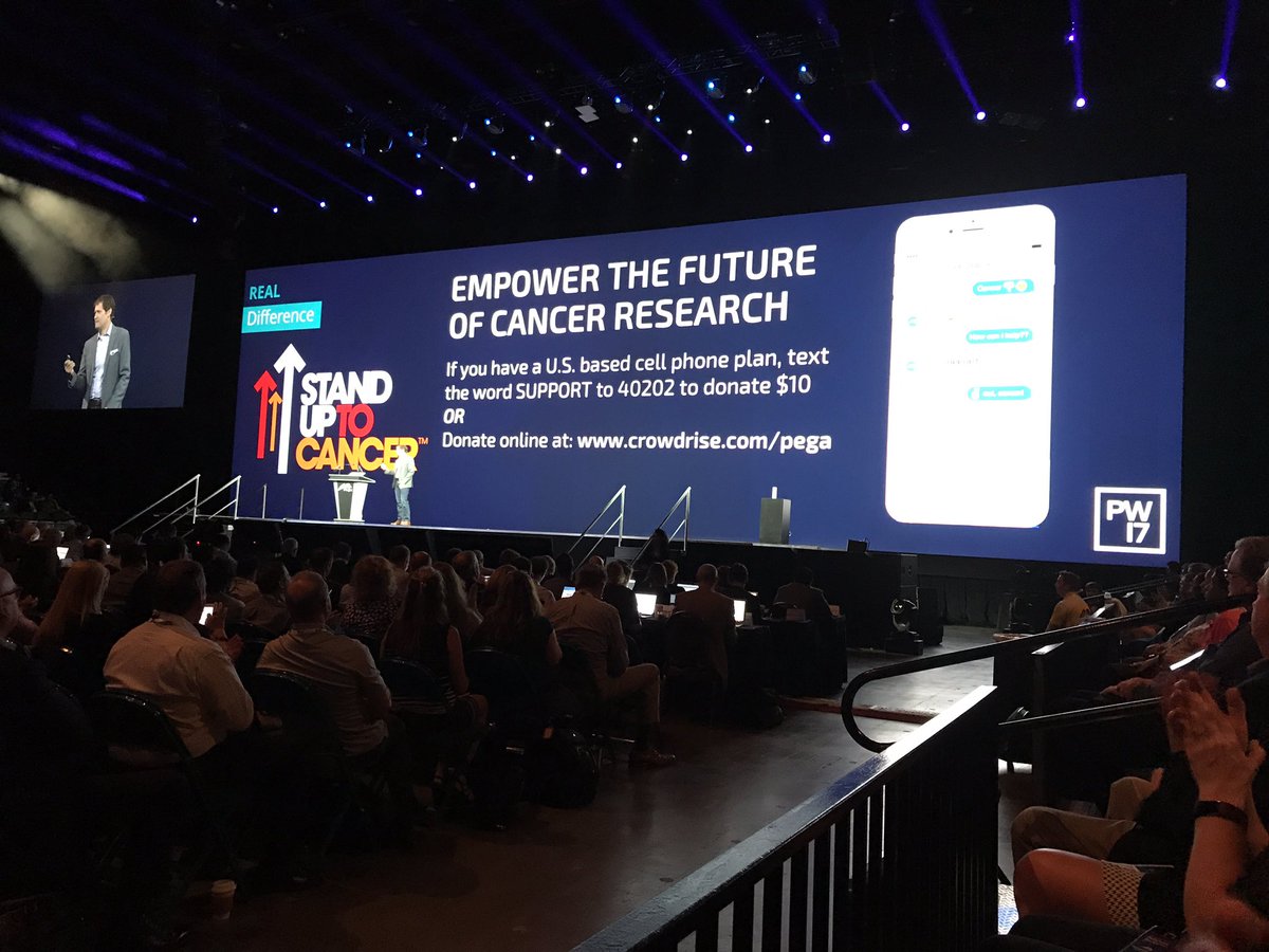 AEatPEGA's tweet photo. Trefler Foundation tripling every donation made to #StandupAgainstCancer @donpega #Pegaworld https://t.co/GWSV5KQ37I