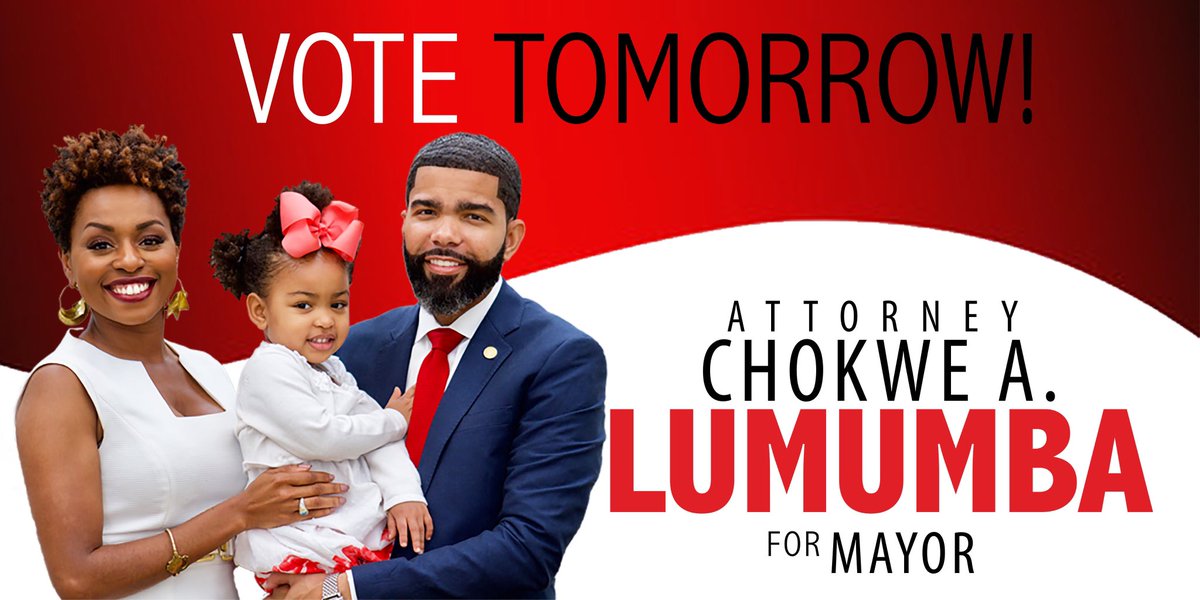 ChokweALumumba's tweet photo. TOMORROW is the day, Jackson! We need your prayers &amp; your vote. #VOTELUMUMBA on June 6th &amp; #RestoretheVision https://t.co/43G10m0dsg