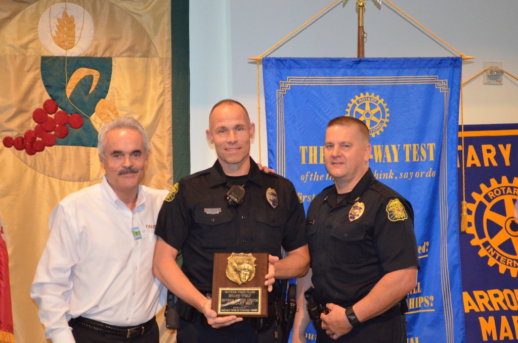 Last week we hosted our quarterly program of Officer of the Month. Thank you to the brave men &amp; women to protect our beloved city!