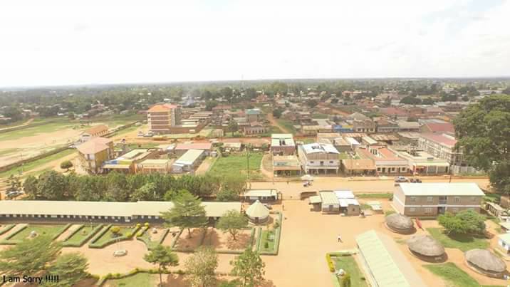 An Aerial View of Gulu town @Gulucitycalls @MegafmGulu @ugandarn 
Photo credit: Gulu City Calls Facebook Page #Gulucity #Gulutown Vision2020