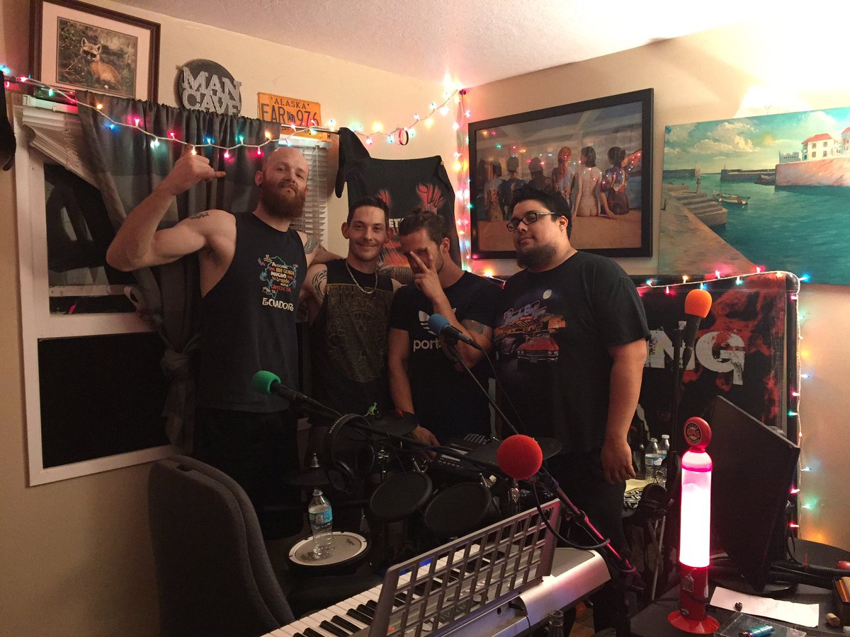 timeandstuffpod's tweet photo. Friends! Ep.40-Podcast to Extinction w/@Noise_Brigade is out now! Check it!  https://t.co/3fo6YjnlES #timeandstuff #pokemon #tourlife #music https://t.co/wlGGGo7OCC