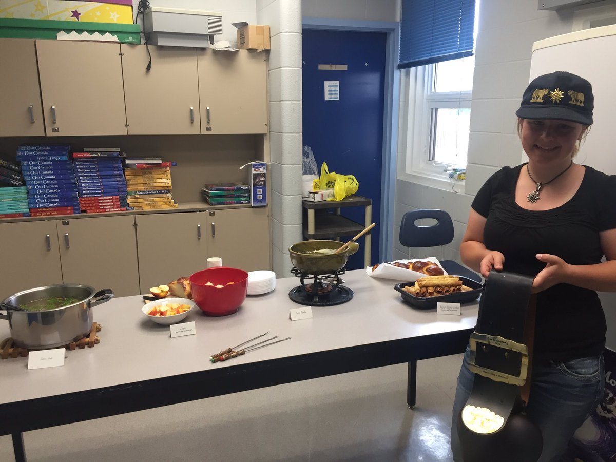 estauffet's tweet photo. Taste of Travel! Swiss Day! #bvalleyschool #csd71 https://t.co/nrVNiEafSy