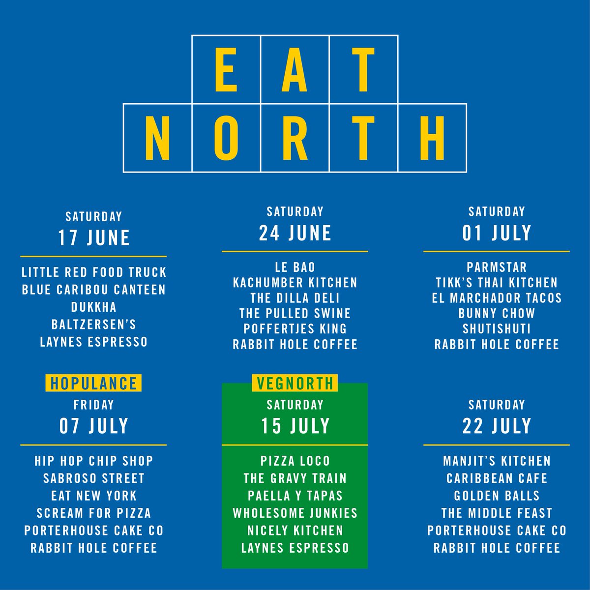 LeedsIndieFood's tweet image. This is what #EatNorth looks like! Everything from Bao to Bagels, via Quesadillas, Chaat, Waffles and Poutine!

In?

facebook.com/EatNorthLeeds/