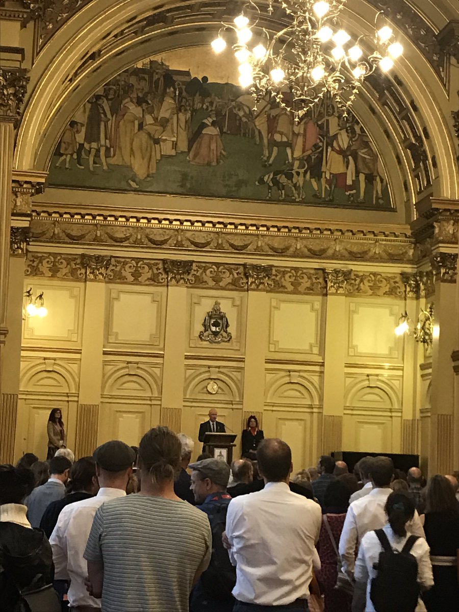 saitken86's tweet photo. Impressive surroundings Glasgow City Chambers. Welcome to Glasgow ECCA 2017 @ECCA2017  @peoplemakeGLA @ConferencePart https://t.co/jfBJMjck4P