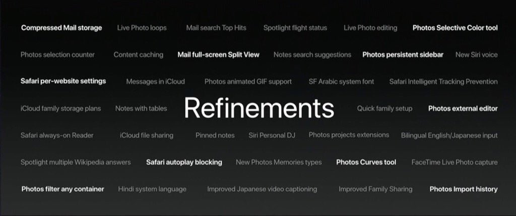 TheLemonIT's tweet photo. All the #features of #macoshighsierra for the new #imac #imacpro #mail #wwdc17 #apple #AppleKeynote #metal2 #macos #apfps https://t.co/mDG8s4rQGt