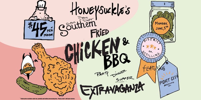 Only a handful of tickets left! Join us for our collaboration with <a href="/PortCityBrew/">Port City Brewing Co</a> and <a href="/DC_Distilling/">DistrictDistillingCo</a> tonight bit.ly/southerndinner