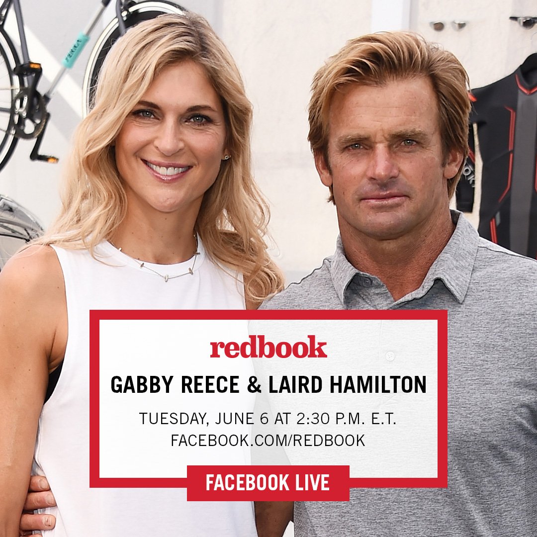 We're chatting with <a href="/GabbyReece/">Gabrielle Reece</a> and <a href="/LairdLife/">Laird Hamilton</a> on Facebook Live tomorrow — tweet us your questions to ask! rdbk.us/ZQLmKdC