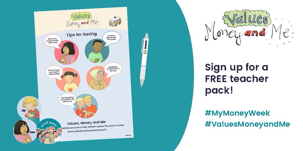 Experian_UK's tweet photo. In celebration of #MyMoneyWeek we’re giving away FREE teacher packs inc. an A2 poster and stickers.#ValuesMoneyAndMe https://t.co/kItYz26Twb https://t.co/V49xkCR2Ly