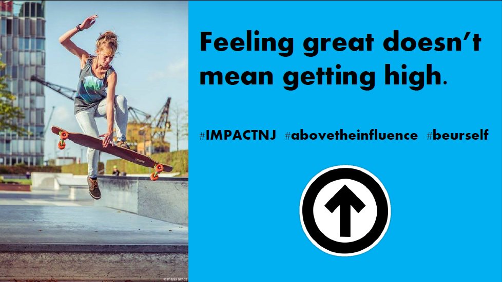 NJPN's tweet photo. Youth IMPACTing NJ is sending a message to New Jersey youth: #beurself and be #abovetheinfluence ! #impactnj #njprevention https://t.co/jiDWUehIo4
